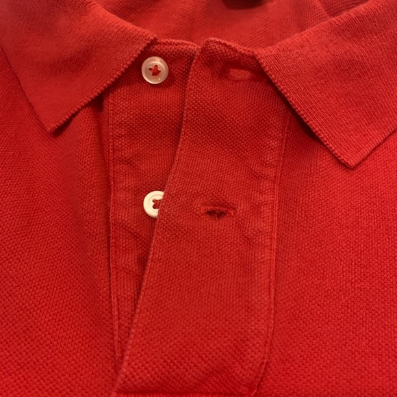 Vintage Ralph Lauren Polo LS Cardinal RED XL shirt - Picture 4 of 8